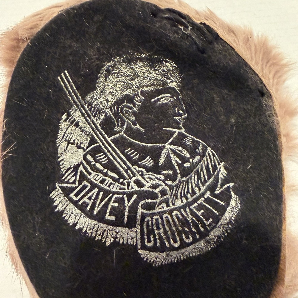 Vintage Davy Crockett Raccoon Skin‎ Children's Hat Television Memorabilia - Picture 2 of 6